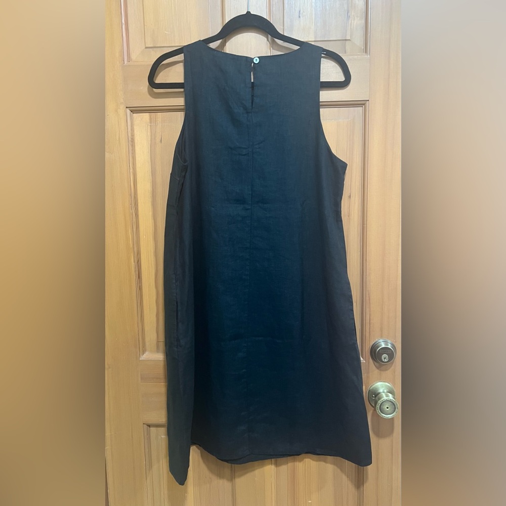 Quince 100% European Linen Tank Mini Dress - Picture 3 of 3